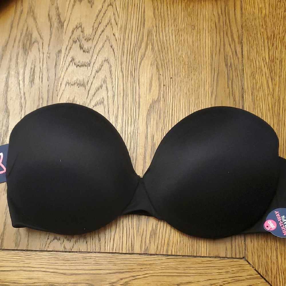 Maidenform‎ Black Strapless Convertible Bra